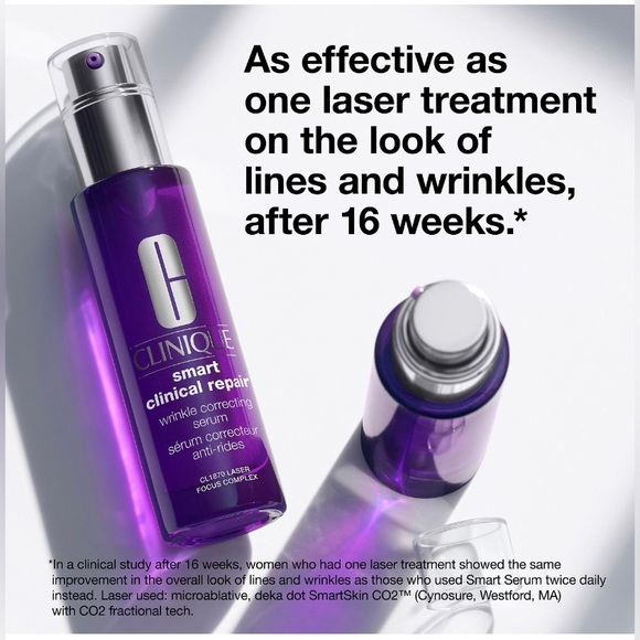 π2/$28 or 3/$38π NEW Clinique Smart Clinical Repair (Wrinkle Correcting Serum) - Picture 8 of 10